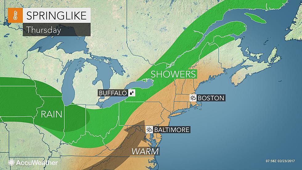 Will New Jersey Hit 70 Degrees Thursday?