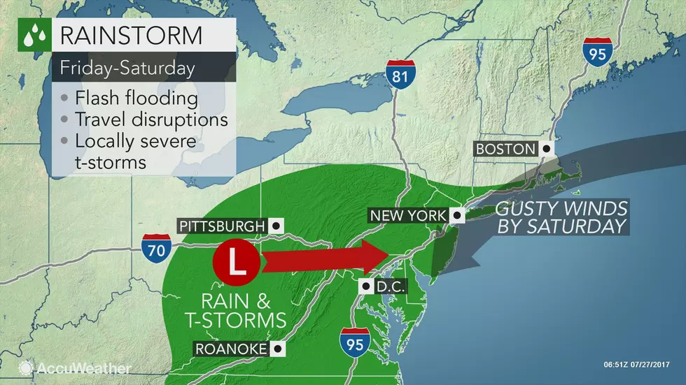 3 Scenarios for NJ Weekend Coastal Storm: Wet, Wetter, Wettest