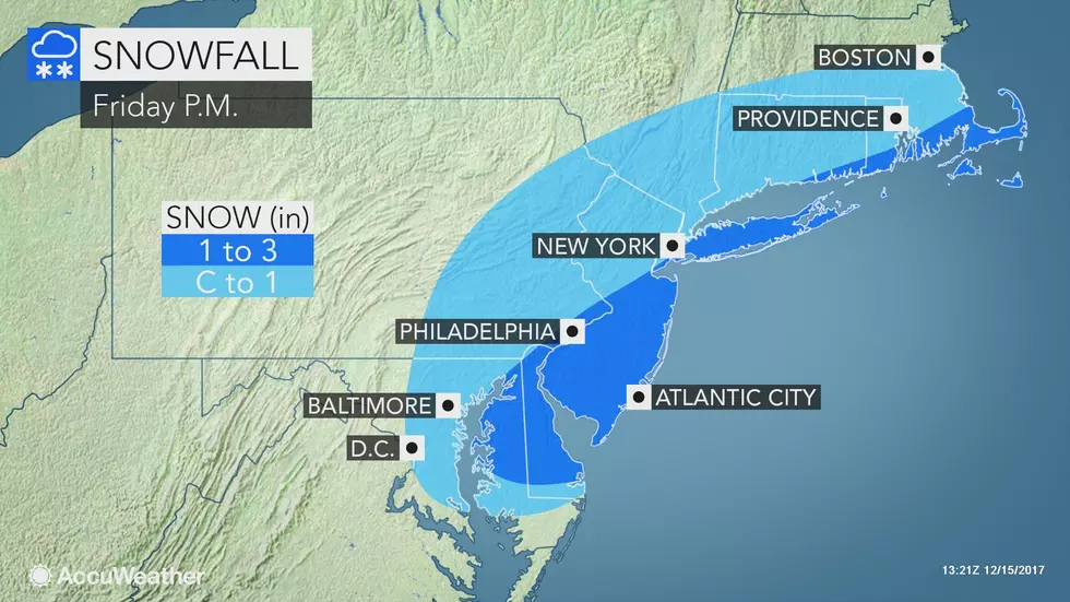 A Surprisingly Snowy and Uncomfortably Cold Forecast for NJ Friday