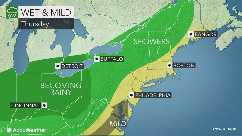 From Near-Record 60s Thursday to Possible Snow This Weekend
