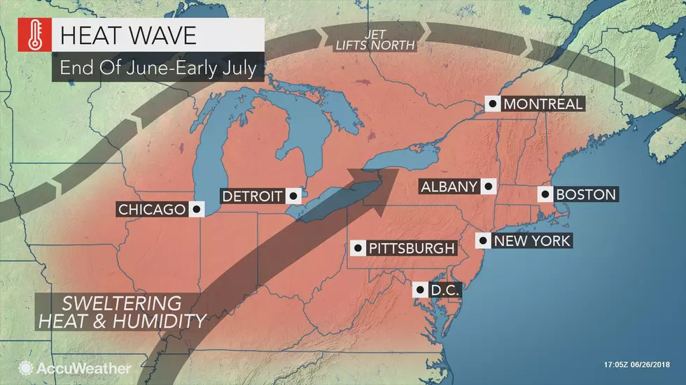 Rain and Humidity Return Wednesday, Heat Wave Brewing Late-week