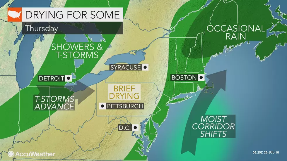 Here Comes the Sun &#8211; Drier Weather Returns to the NJ Forecast