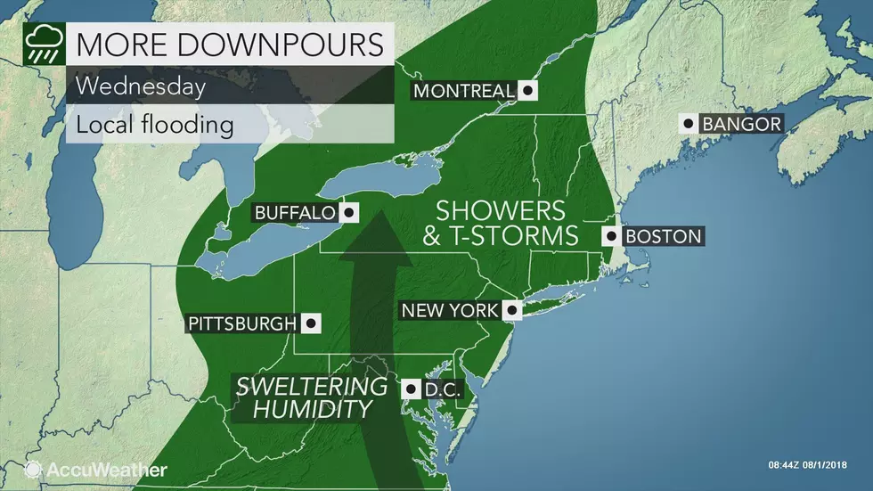 More Sweaty, Stormy Weather for NJ Through the End of the Week