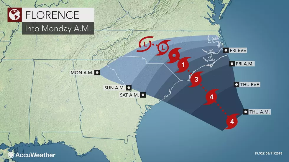 Unsettled Weather Lingers, NJ &#8216;On Edge&#8217; About Hurricane Florence