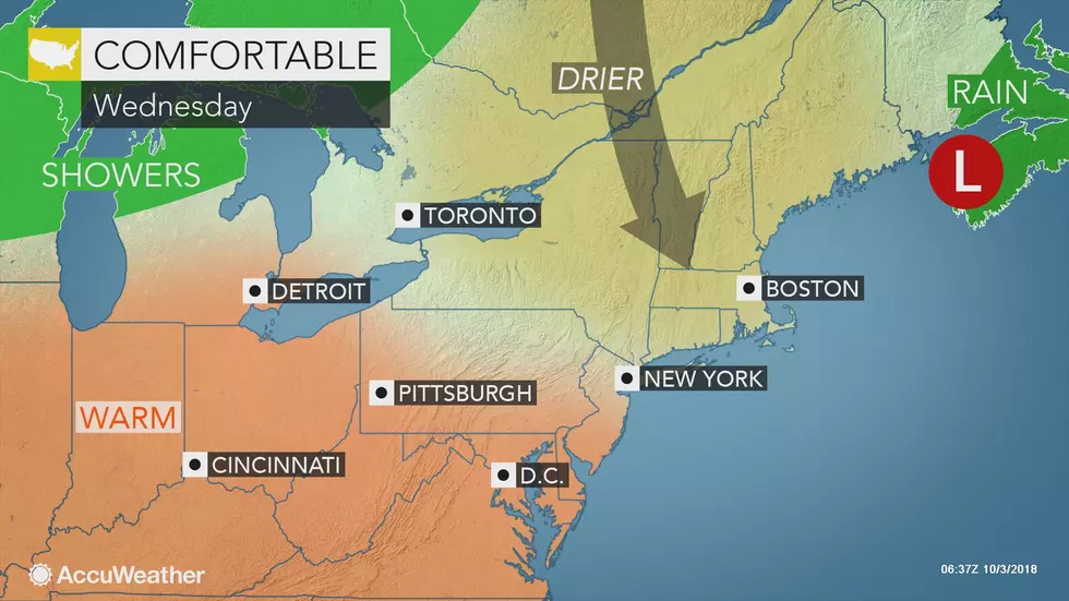 Dry, Sunny, Summerlike Weather Returns to NJ Wednesday