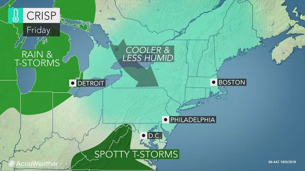 Temporary Cooldown Has Arrived in NJ, Warming Up This Weekend