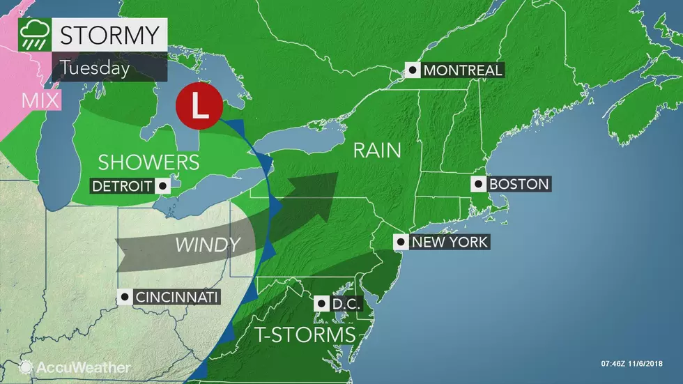 A Potentially Stormy Election Day Forecast for New Jersey