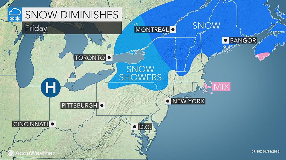 Weekend Storm: Big Snow North, Ice Possible For All of NJ