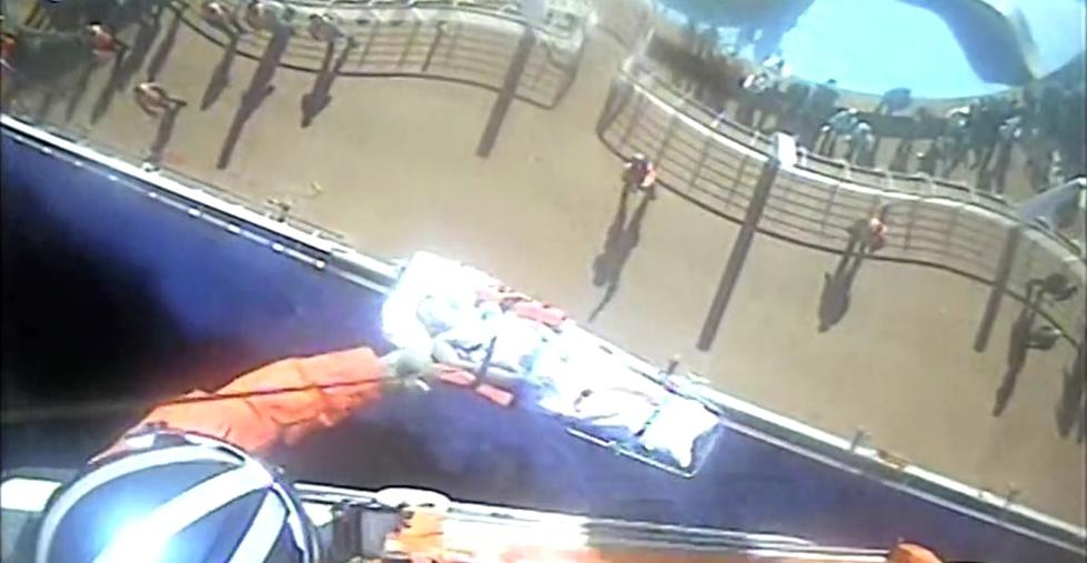 Coast Guard Rescues Unconscious Man from Cruise Ship off A.C.