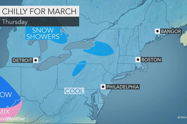 NJ Weather: Wintry Chill, a Bit of Snow, and Then a Weekend Thaw