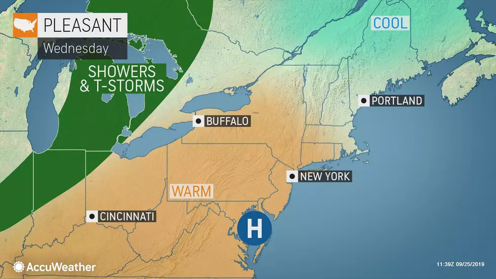 A Ping-pong Forecast for NJ: Next Five Days Alternate 70s and 80s