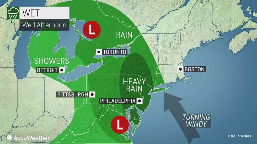 Nasty, Wet, Windy Weather to Soak NJ Wednesday: Seven Things to Know