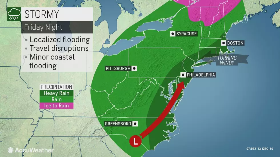 Two Storm Systems in NJ&#8217;s Forecast &#8211; One Wet, One Semi-wintry