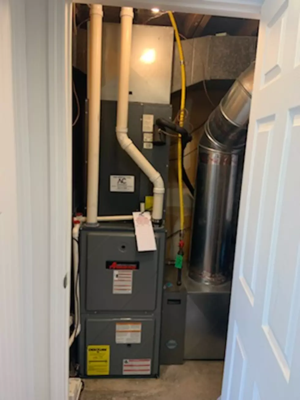 Photo by Jason Barnett - Harry Hurley home HVAC equipment room