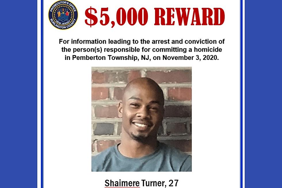 Reward Now Offered for Information on Homicide in Burlington County