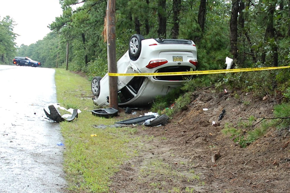 Cops: Driver Suffers Head Trauma After Car Goes Airborne in Ocean County, NJ