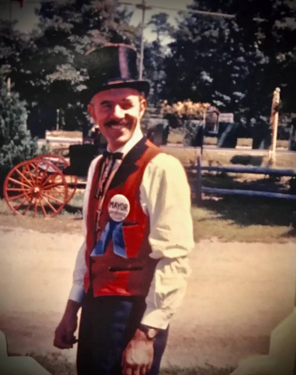 Fred G. Warner, “Mayor” of Adventure Village - Lynn Wood photo