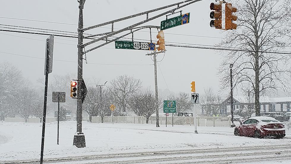 South Jersey Winter Storm Pictures — From 62° Sunday to 6″+ of Snow Monday
