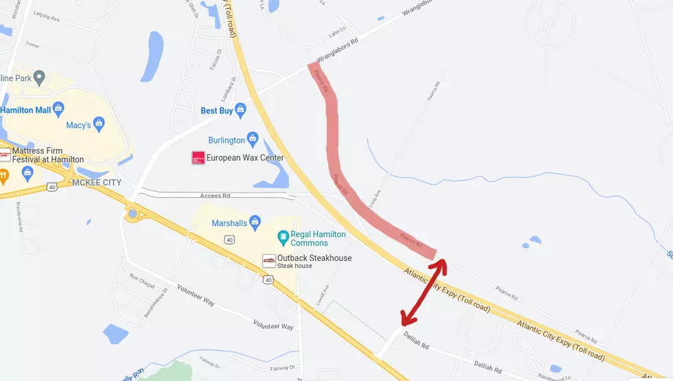 Pearce Road in Mays Landing NJ - Photo: Google Maps