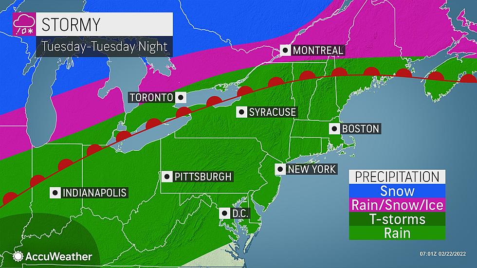 Two Storm Systems Aiming for NJ: Wet and Windy, then Cold and Icy