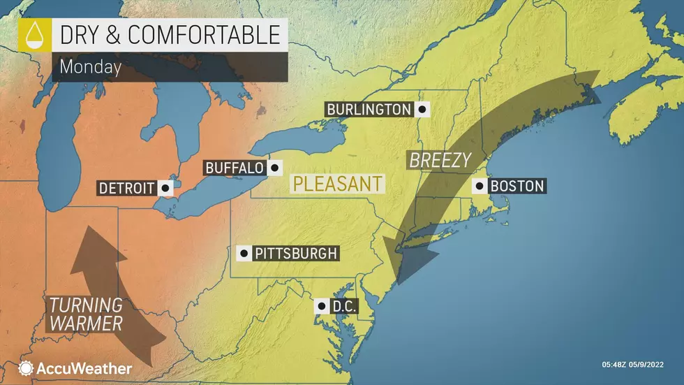 Pleasant, Warmer Weather for NJ This Week &#8212; With One Big Exception