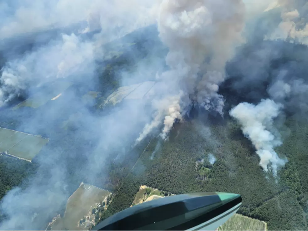 Local Pilot Shares Wharton State Forest Fire Aerial Photos