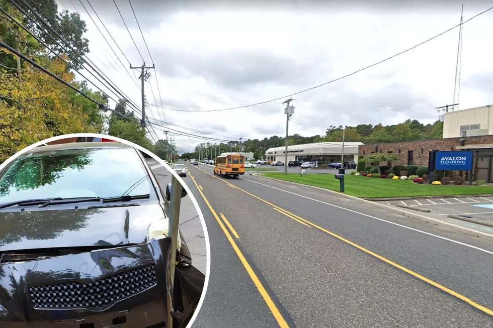 Avoid Fire Road In Egg Harbor Township, NJ: Car Hits Pole