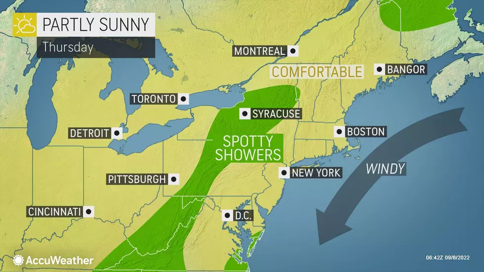 Thursday NJ weather: Emerging from the dreariness