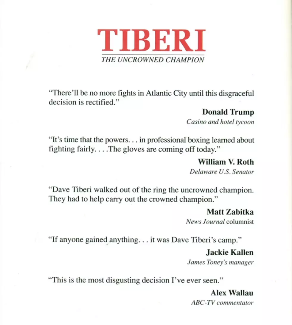“Tiberi: The Uncrowned Champion”