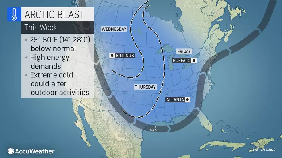 NJ Weather: Big Rain and Wind Then Coldest Christmas in Decades