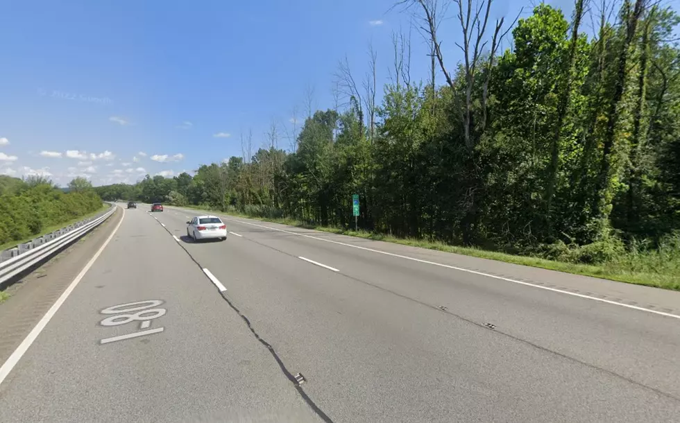 Interstate 80 eastbound in the area of milepost 16.6 in Allamuchy Township, Warren County NJ - Photo: Google Maps