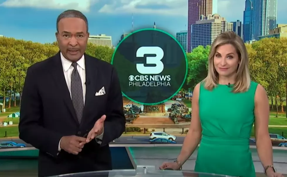 CBS News Philadelphia debuts a new set and logo - Photo: YouTube user CBS Philadelphia