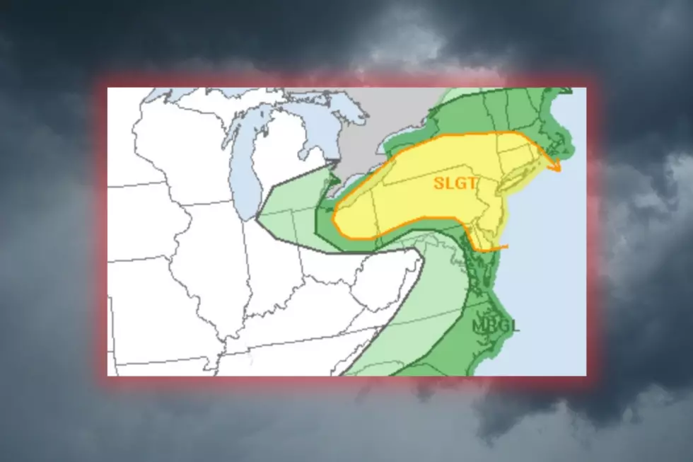 Convective Outlook For Saturday April 1 2023 - Graphic: NOAA/Storm Prediction Center / TSM Illustration