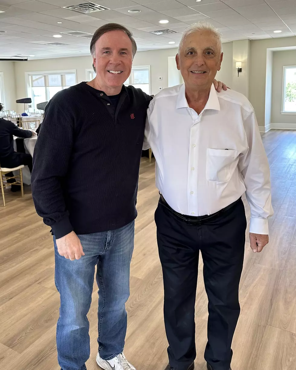 Don Hurley with Frank Campo - Harry Hurley photo.