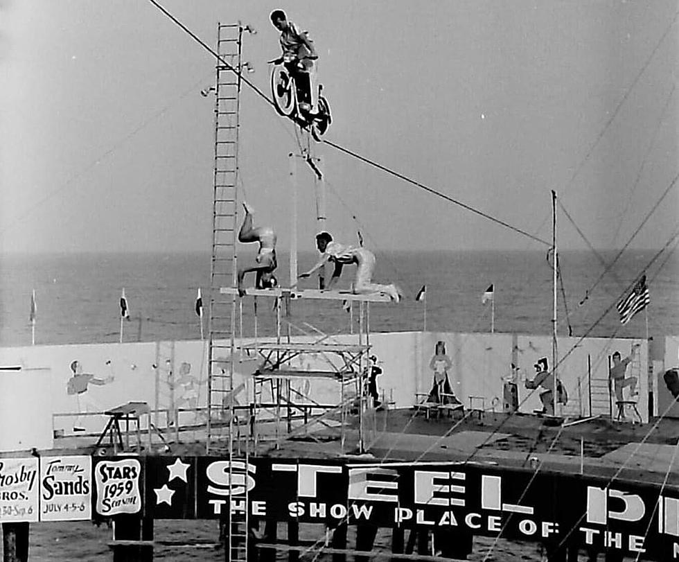 Amazing photos of the water circus at the Original Steel Pier in NJ