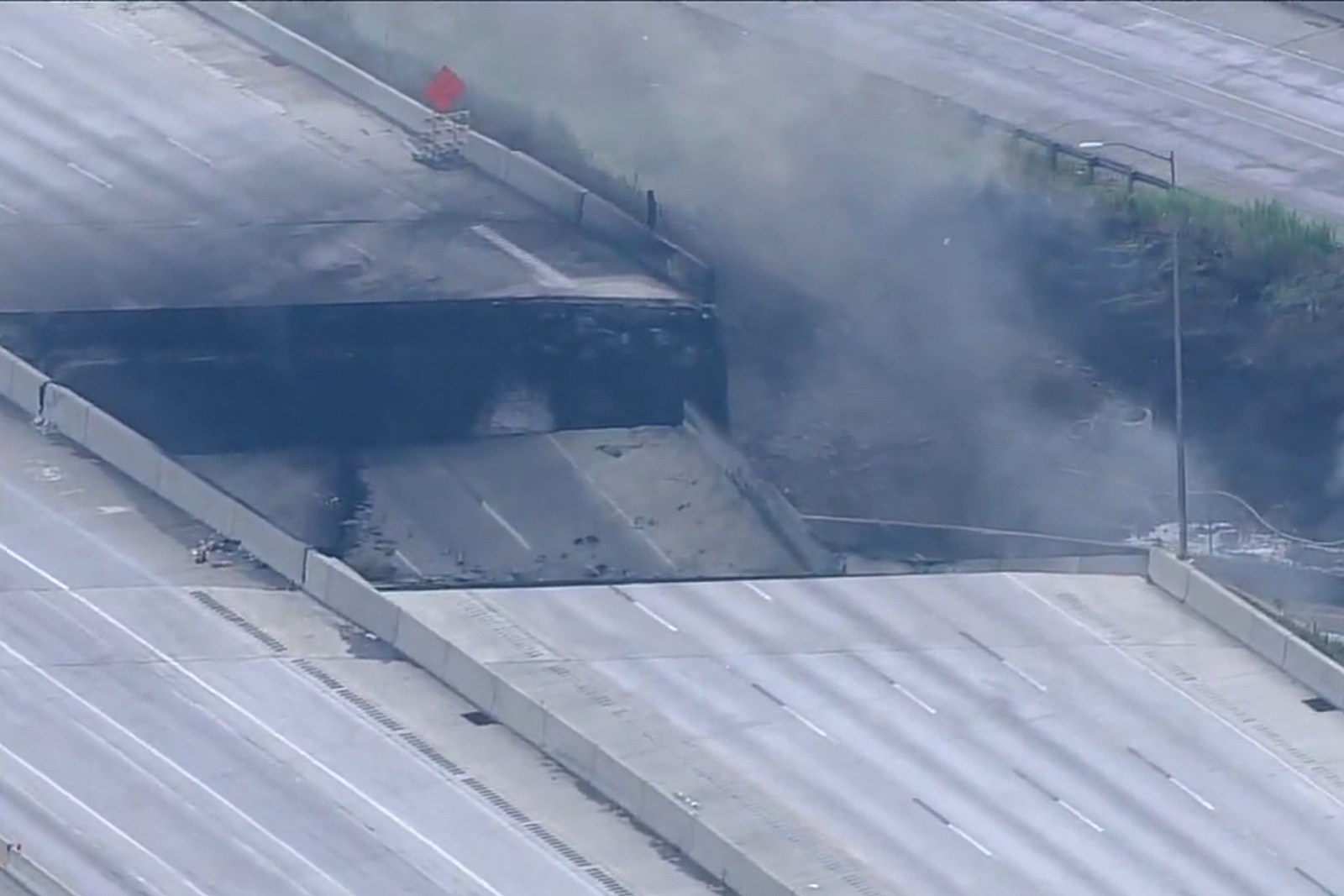 Closed For Weeks Portion Of Interstate 95 Collapses In Northeast Philly Following Truck Fire 2030