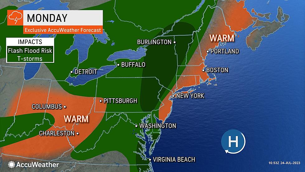NJ&#8217;s Big Weather Headline This Week: Building Heat, Humidity