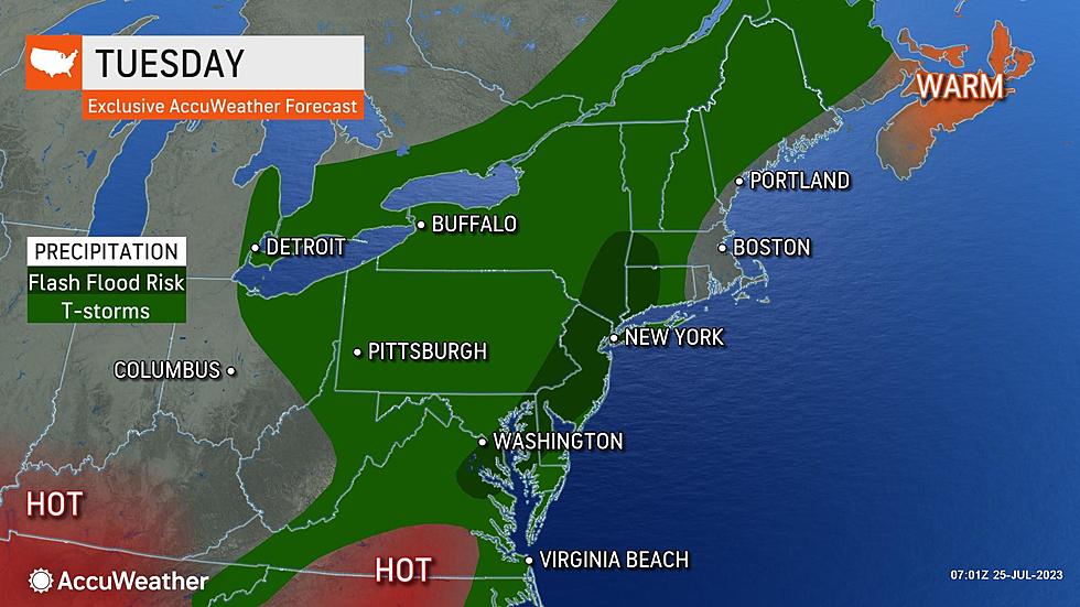 NJ Weather: Scattered Storms Tuesday, Heat Wave Ahead