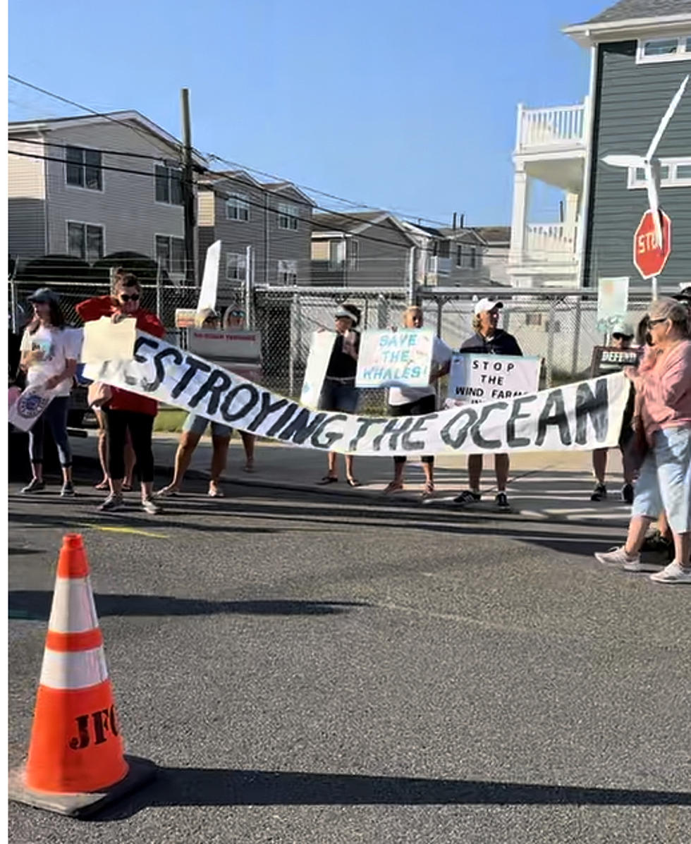 Ocean City, NJ Protest ‘Hey Hey, Ho Ho, Orsted Has To Go’