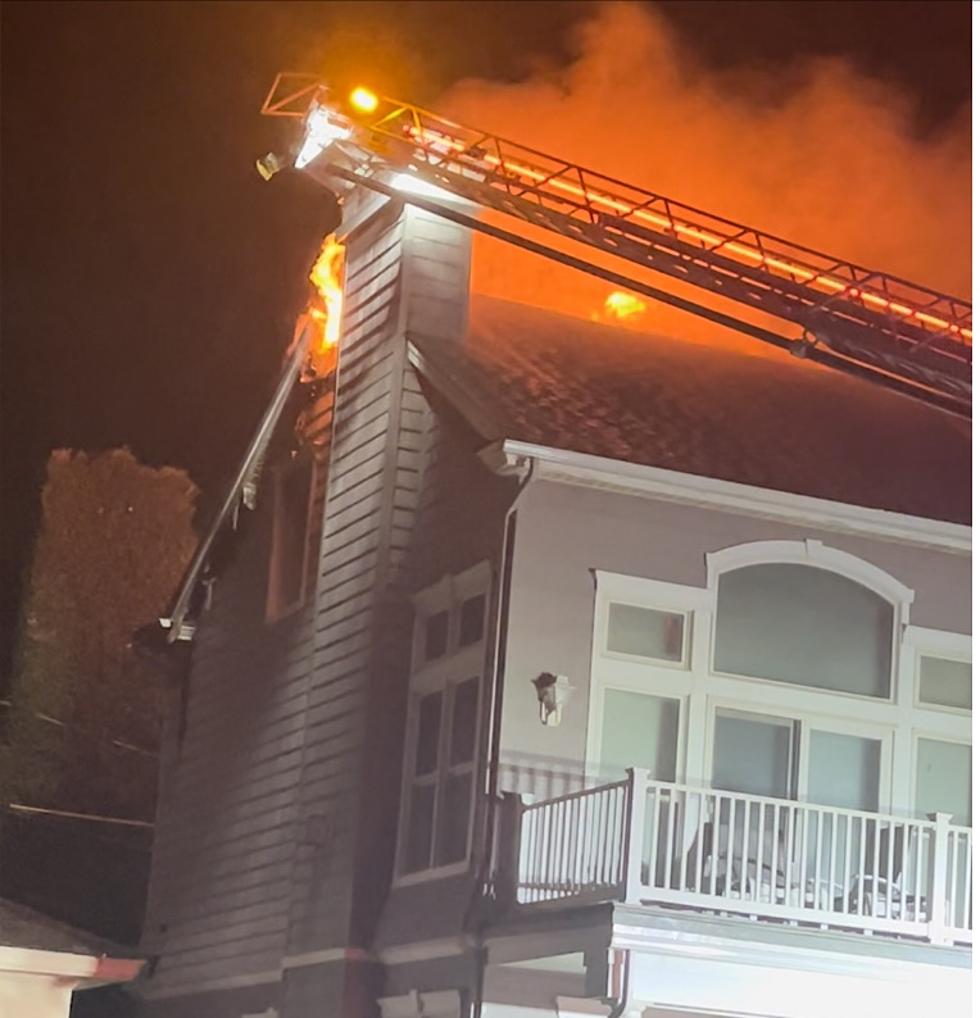 Lightening Strikes Margate, NJ Beach Block Home, Causes Fire
