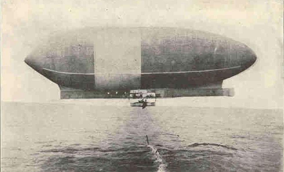 The ‘America’ Airship Launched From Atlantic City, NJ In 1910