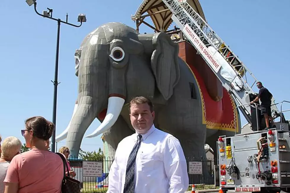 Don P. Hurley photo, featuring Michael Ruble, President of Townsquare Media Atlantic City.
