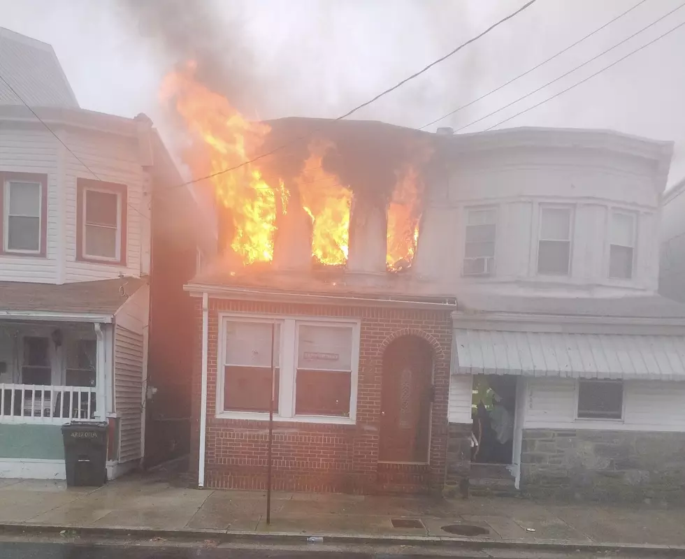 Atlantic City, NJ, Structure Fire: Home Is Engulfed In Flames