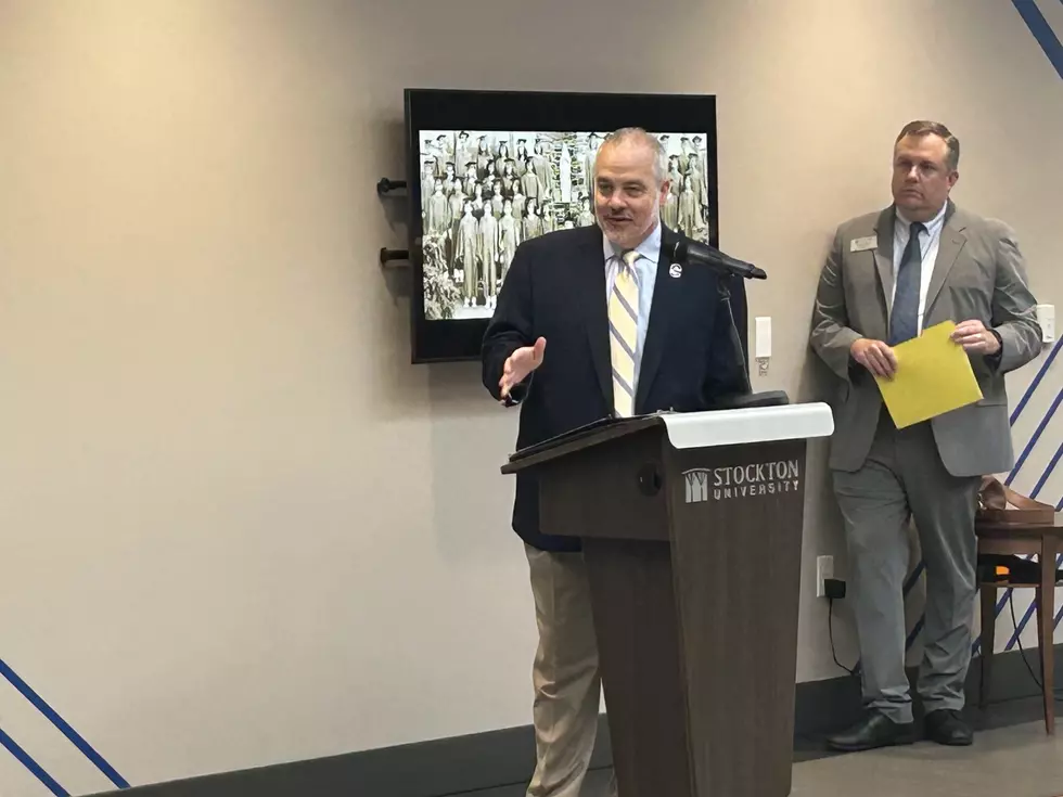 Stockton University President Joe Bertolino - Harry Hurley photo.
