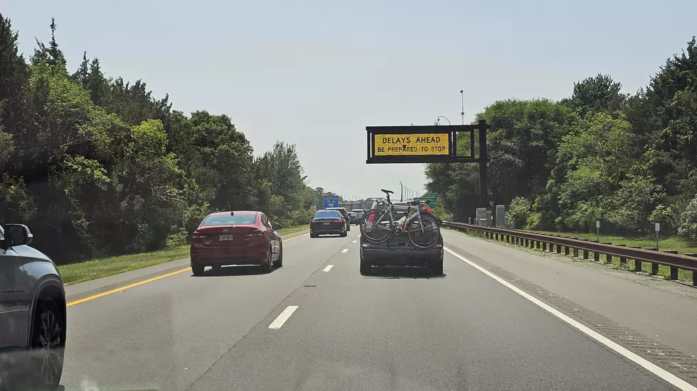 4th of July Weekend traffic on the Garden State Parkway in Cape May County NJ - Photo: Chris Coleman