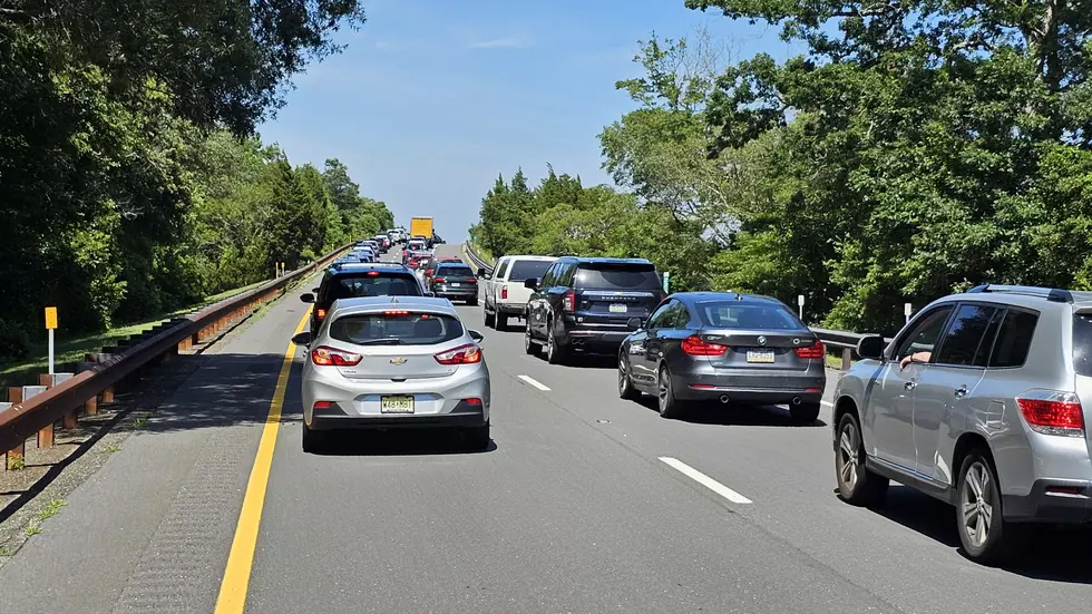 4th of July Weekend traffic on the Garden State Parkway in Cape May County NJ - Photo: Chris Coleman