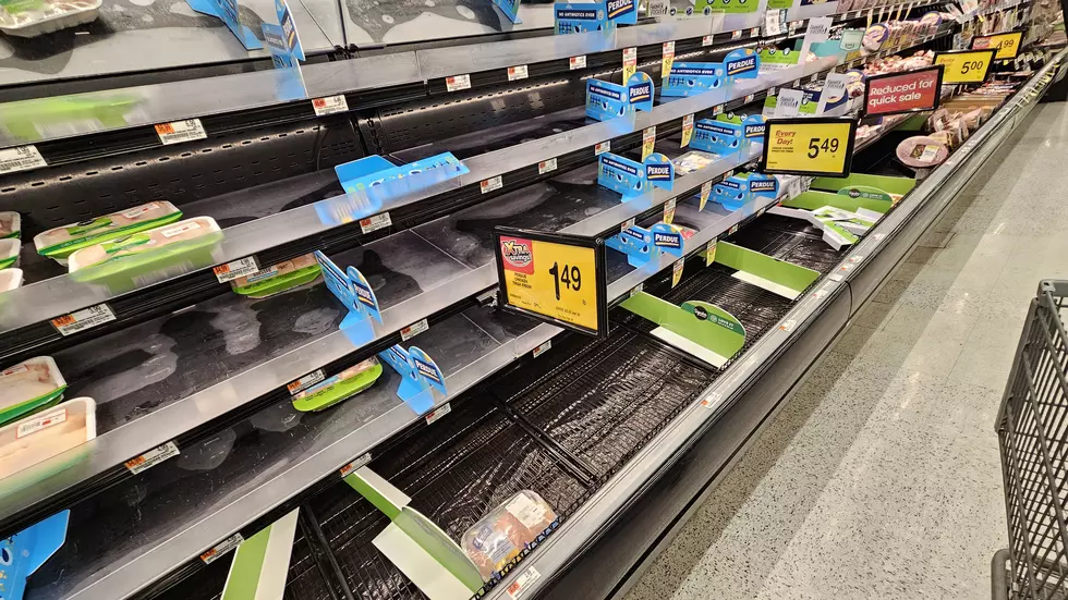 Chicken nearly sold out at a NJ supermarket before the Blizzard of 2026 - Photo: Chris Coleman