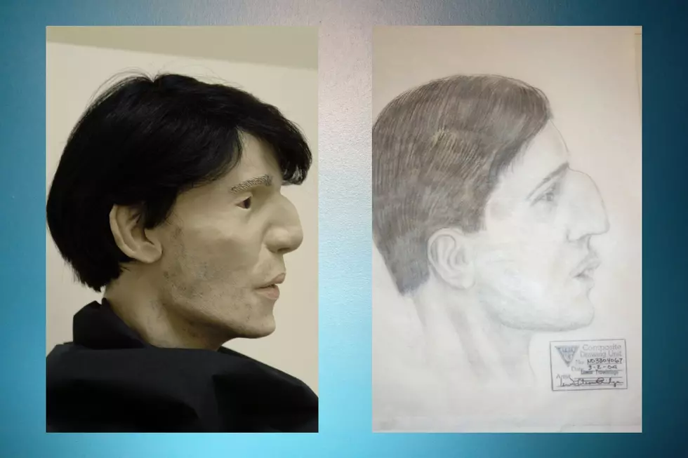Depections of human remains found in Absecon NJ on February 17 2004 - Photo: NJ State Police via Absecon Police Dept