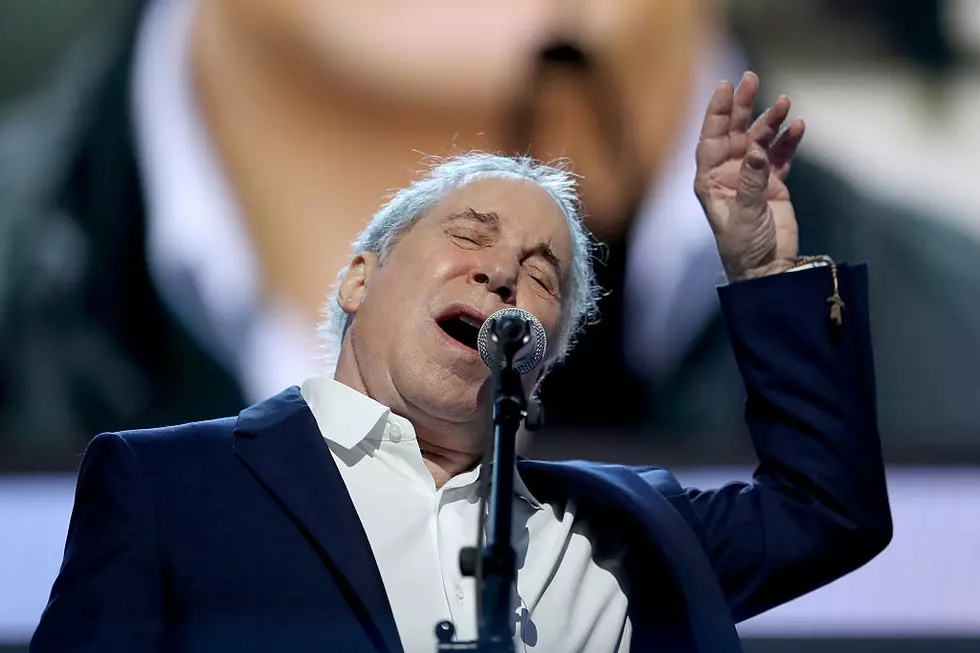 Paul Simon performing ahead of his 2026 Philadelphia concert
