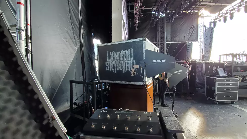 Backstage when Lynyrd Skynyrd performed in Wildwood, NJ, in August 2021 - Photo: Chris Coleman
